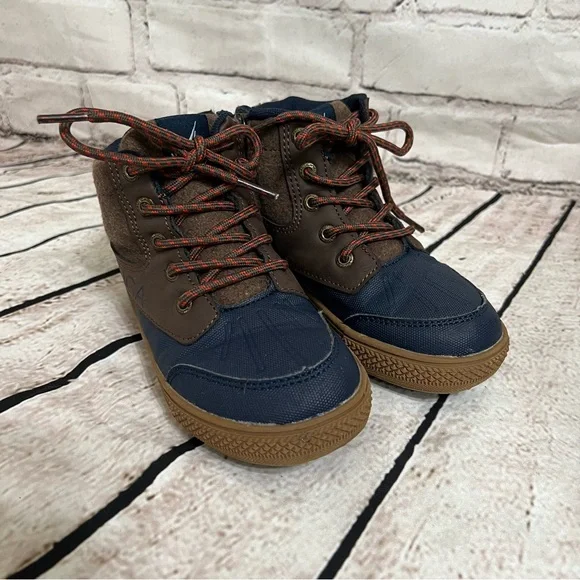 Nautica Kids Chukka Boot Lace-Up and Zipper Bootie size 10toddler - Picture 2 of 9